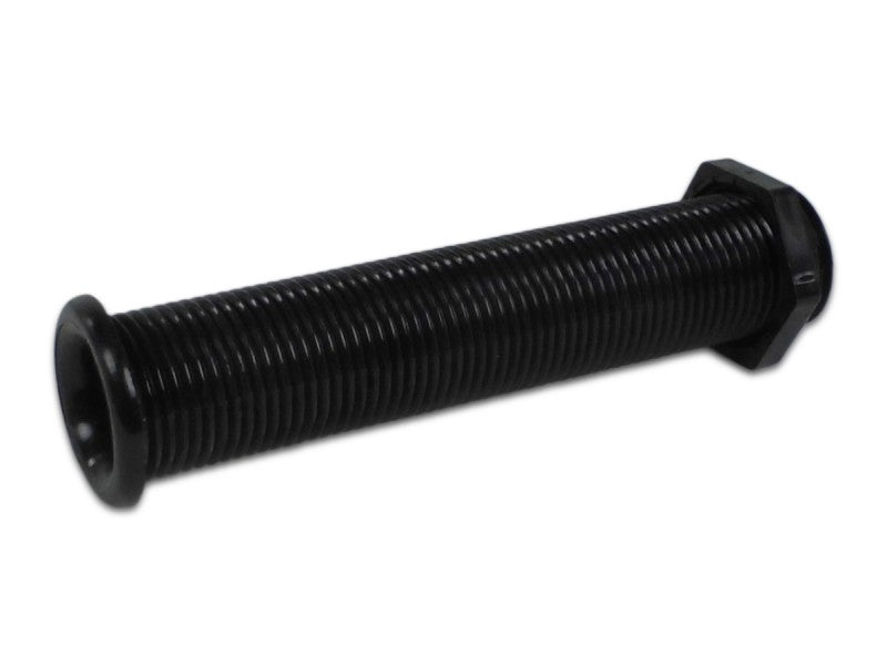 Bilge opening passage plastic black, drainage inlet Ø 22.7mm length 210mm