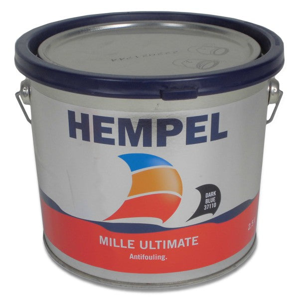 Hempel Antifouling Mille Ultimate dark blue 2.5L, protective coating for boats, self-eroding