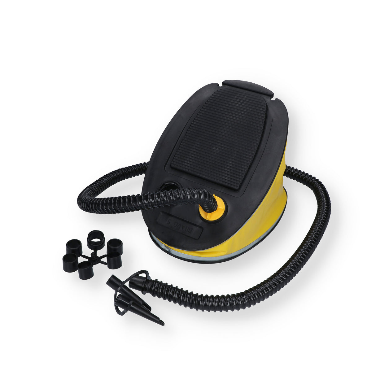 Fußluftpumpe 3,5L Pumpe für Boote und Camping, hochwertige Materialien, stabil und handlich