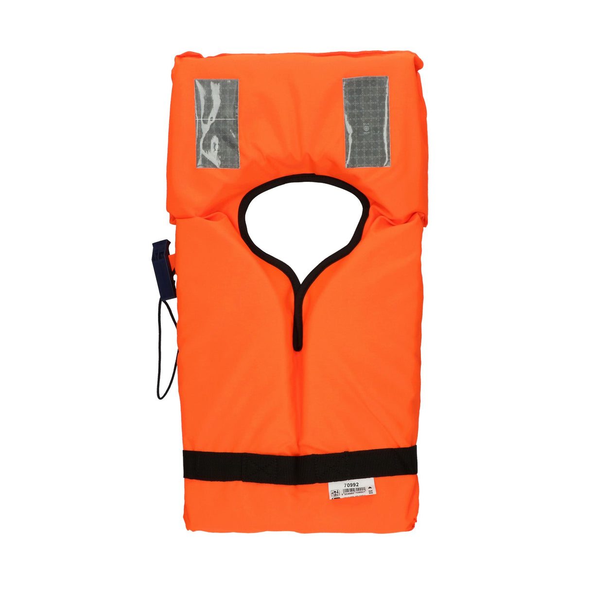 Lalizas Rettungsweste 100N, ISO 12402-4, für Schwimmer und Nichtschwimmer, inklusive reflektierender Folie und Pfeife -