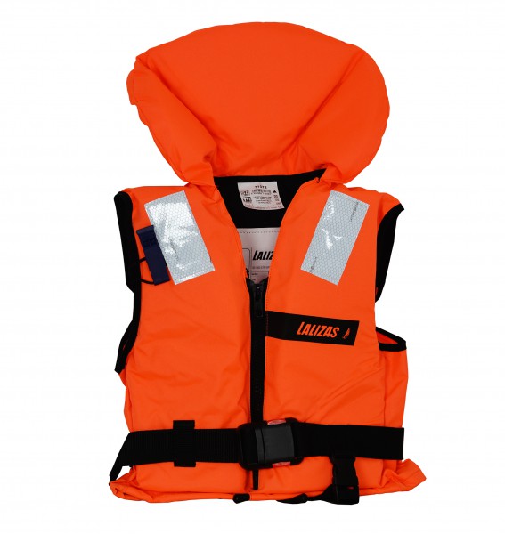 LALIZAS Rettungsweste 100N, Auftriebskörper, ISO 12402-4 zertifiziert, mit ergonomischem Latz -