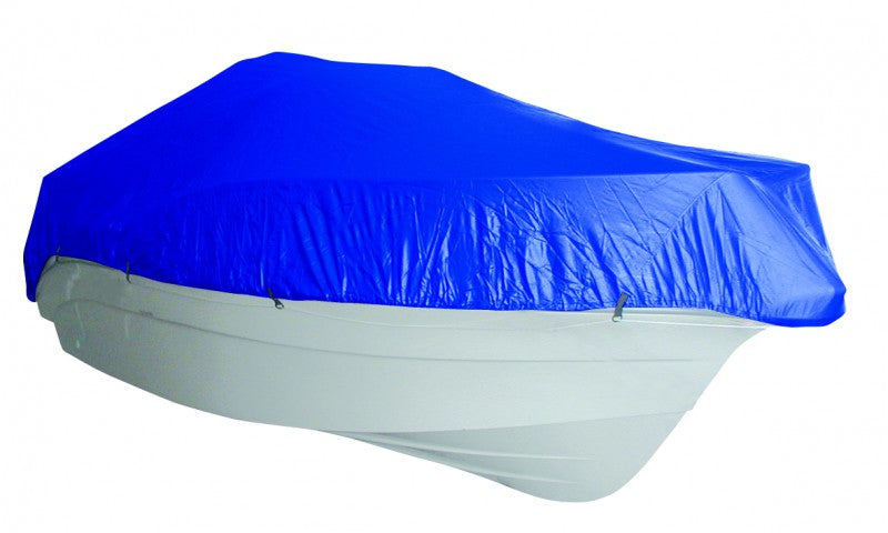 SeaCover Persenning 600D für Boote 6,30-7,10 m, Bootsabdeckung, inkl. D-Ringe & Aufbewahrungstasche