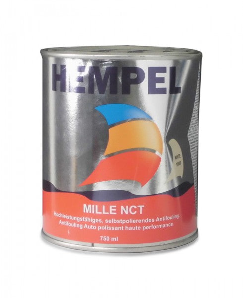 Hempel Antifouling Nano antifouling technology, protective varnish for boats, B-stock 750ml 10000 White, high fouling protection, compatible with other systems