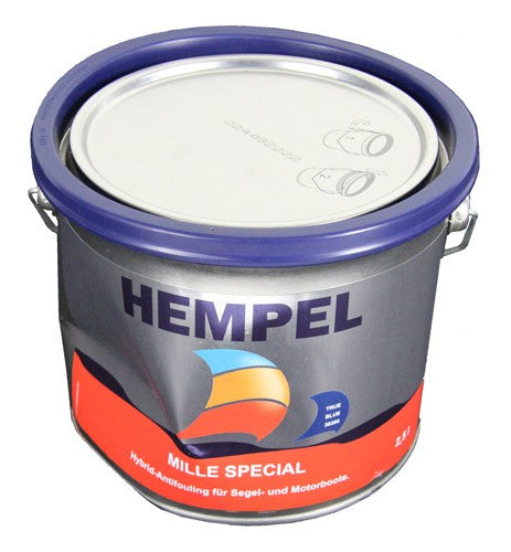 Hempel Antifouling Hybrid Antifouling 2.5L True Blue 30390 B-Stock, all-round antifouling for motor and sailboats