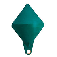 Marker buoy foam-filled starboard fairway green, waterway signal buoy, excellent visibility