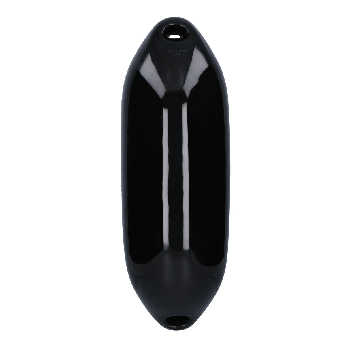 Fender Ocean Utility Fender für Segel- und Motorboote, UV-beständig, einfacher Einsatz durch zuverlässiges Gummiventil - 10 x 33 cm - 22 x 76 cm, schwarz, blau, weiß
