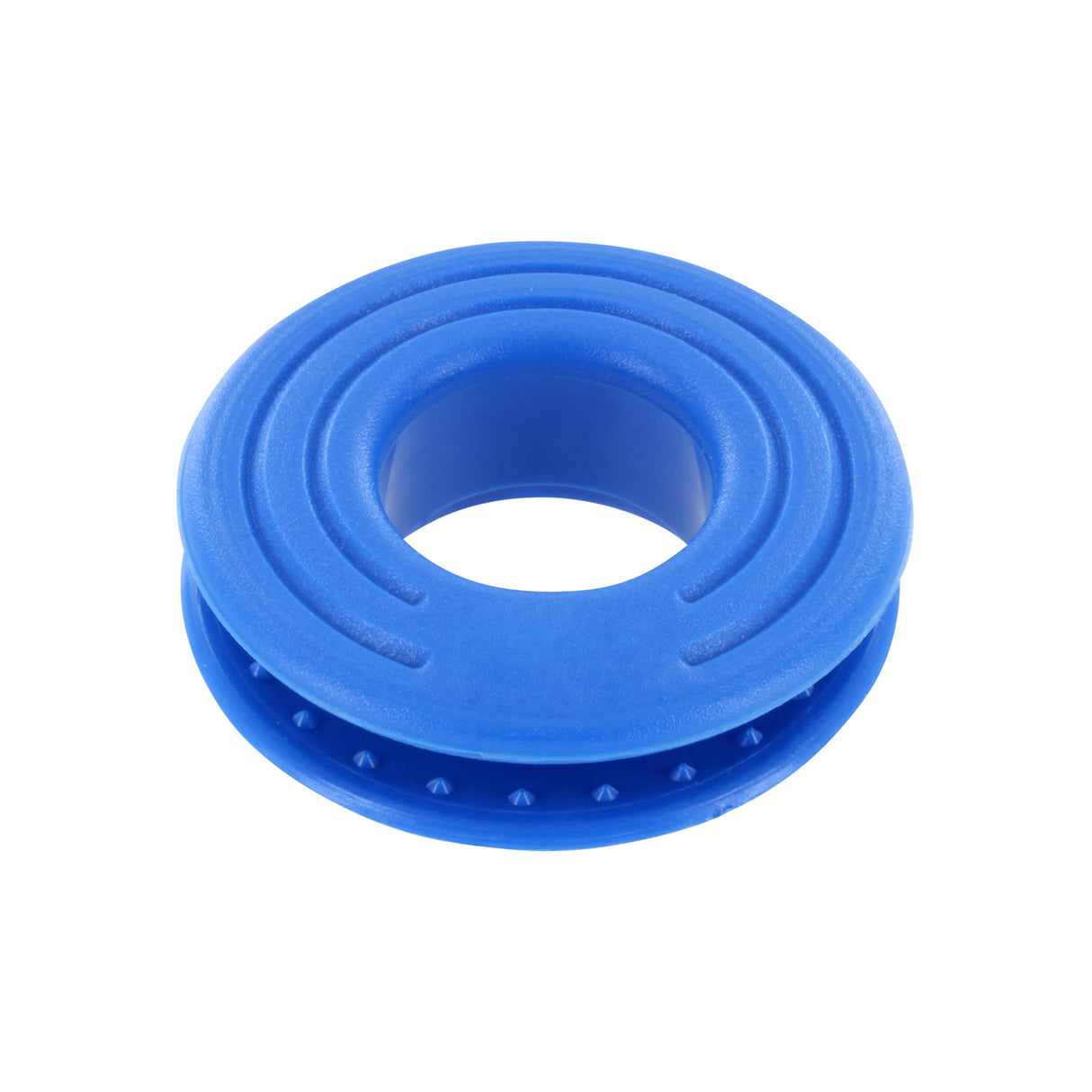 Kunststoffbeschläge 12er Pack Schnellmontageloch Ø 15mm - Farbwahl möglich - Weiß, Schwarz, Blau