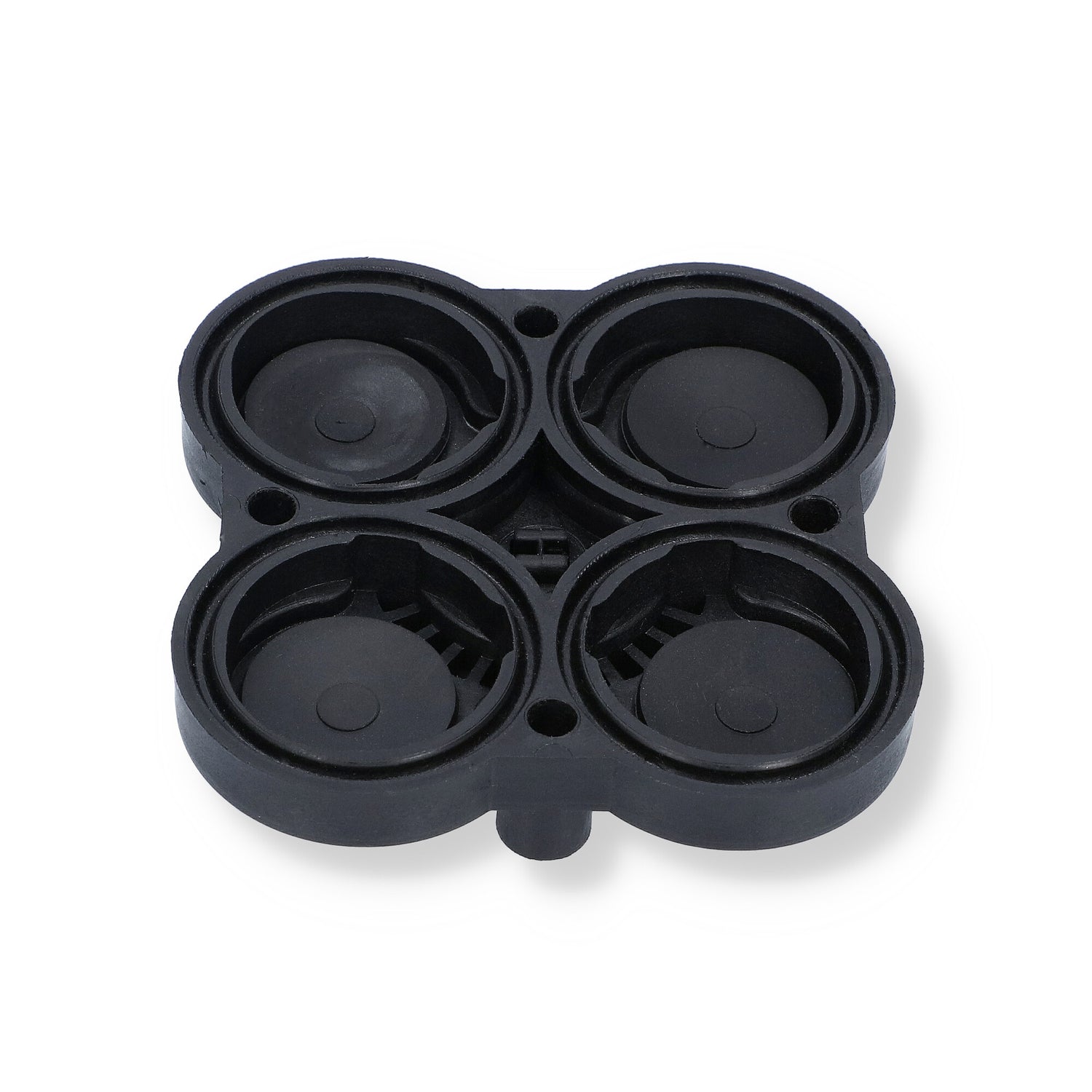 Seaflo Ventilbaugruppe Druckwasserpumpe Serie 41, Ventilplatte Kunststoff mit O-Ring Rückschlagventile Gummi