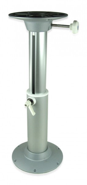 Teleskopstuhlbein für Steuerstuhl, höhenverstellbares Aluminiumbein, 360° drehbar, universell einsetzbar, stabil