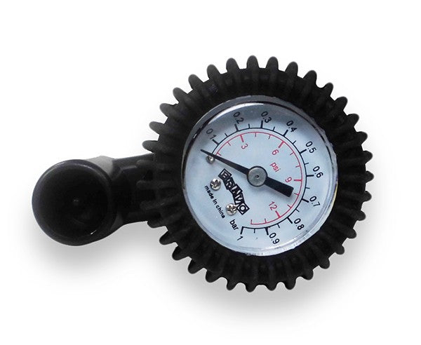Manometer adapter set 0-1 bar, pressure gauge, suitable for pumps and valves