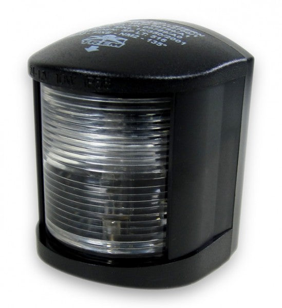 Hecklaterne Croce del Sud Heckleuchte, Navigationslicht mit schwarzem Polycarbonat-Gehäuse, LED-beleuchtet, IMO-konform, wasserdicht IP56