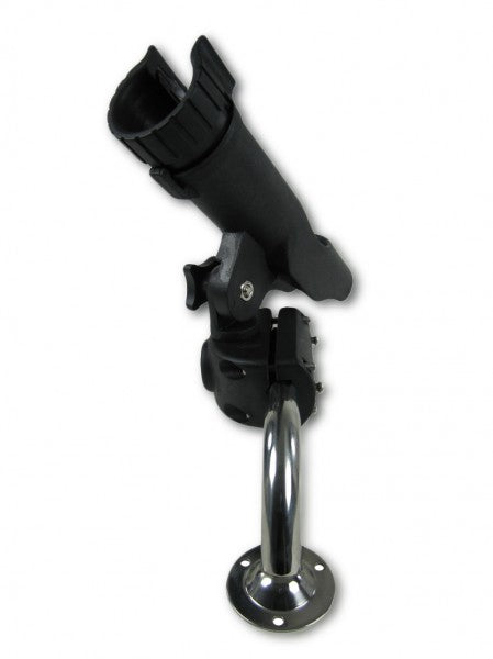 Rutenhalter ABS schlagfest Relingmontage Rohrlänge 250mm, Angelrutenhalter, Innendurchmesser 48mm USP