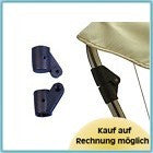 Joint plastic black for pipe up to Ø 20mm, pipe connector, robust material