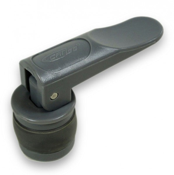 Drain plug plastic grey 22.7 mm, stopper, high-quality workmanship