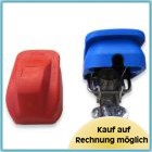 Battery terminals, galvanized brass, vehicle battery connections, quick removal & short circuit protection