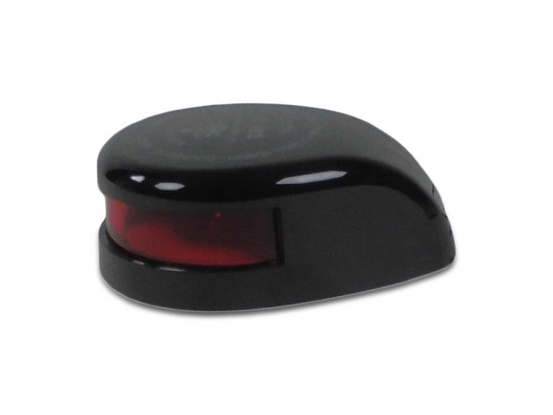 T-LED Zweifarbige LED-Laterne, Schwarz, für Boote bis 12m, IPX6, 225° rot/grün, energieeffizient