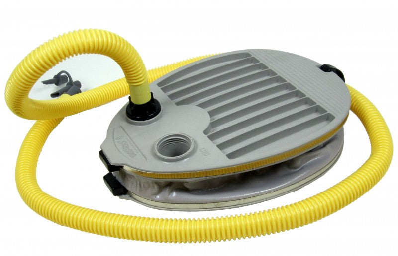 Bravo foot pump 6.5L, practical plastic pump for fenders and inflatable boats, break-resistant and durable