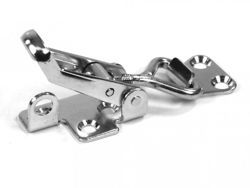 Hebelverschluss abschließbar Edelstahl AISI 304 Heavy Duty, Verschlussriegel, für Vorhängeschloss 6,5 mm