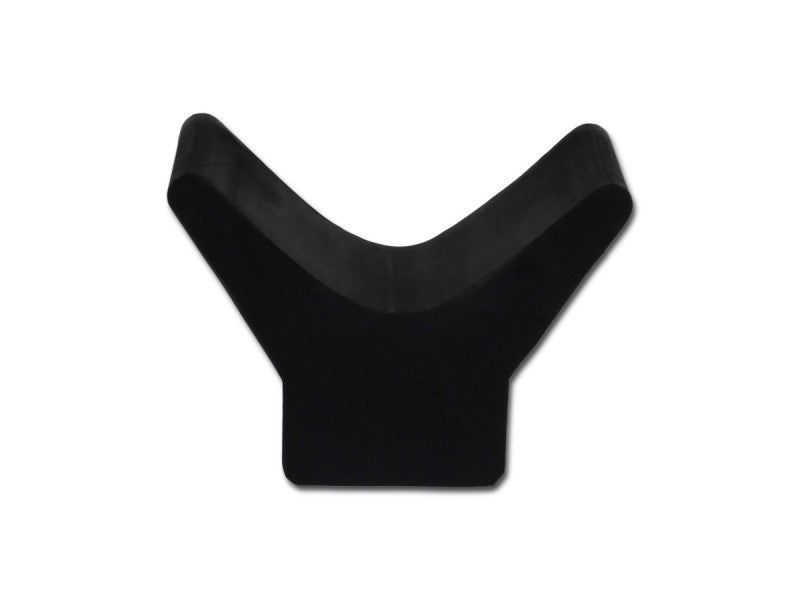 Front buffer trailer rubber black 50 mm, protective buffer, robust and durable