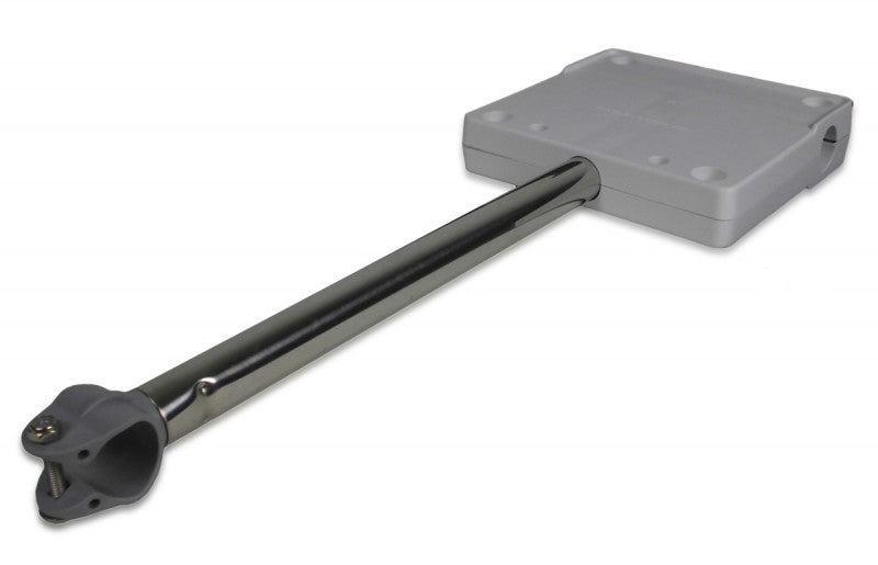 Hilfsmotorhalterung Reling-Montage, Stoßfester Kunststoff, für Zweitakter und Elektro, Inklusive Montageset