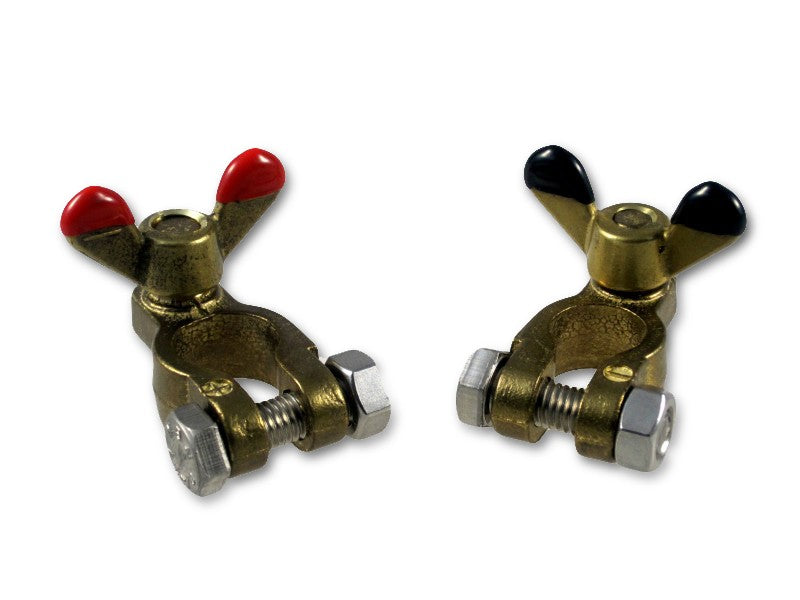 Polklemmen aus korrosionsbeständigem Bronzeguss, Batterieklemmen, belastbar bis 1100 A