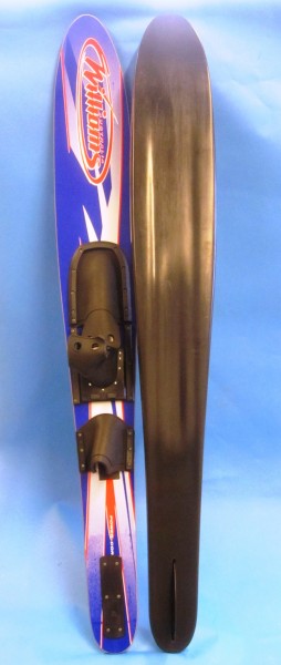 WILLIAMS Wasserski 158 cm Combo Ski, Wassersportausrüstung, stabile und verstellbare Formbindung für Erwachsene