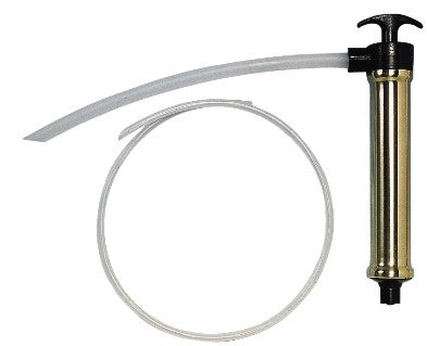 Handölabsaugpumpe aus Messing inkl. Absaugsonde und Ablaufschlauch, universelle Motor-Ölabsaugvorrichtung, vielseitig einsetzbar