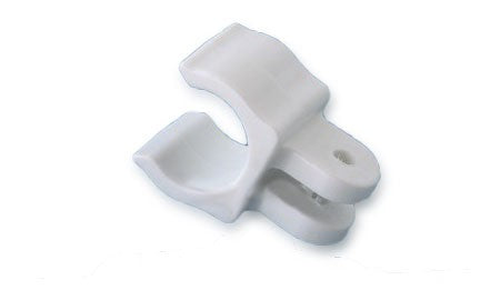 Halterung Kunststoff für Bimini 25 mm, Befestigungshalterung, ideal für Handläufe und Relingrohre