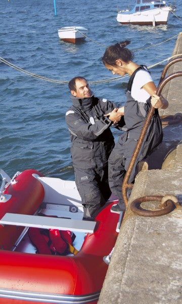 XM Segelbekleidung Set Netzstoff Anthrazit, Komplettset Offshore, Cordura®-Verstärkung