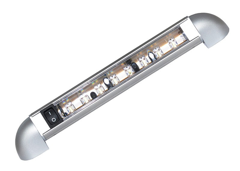 Deckenleuchte LED Leichtmetall Kunststoff, Deckenlampe, verstellbar 180° 12V Anschluss