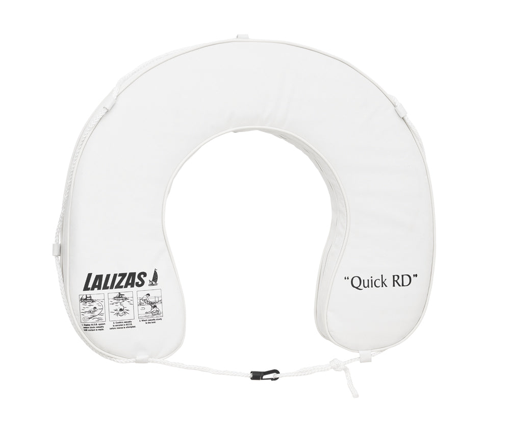 Horseshoe lifebuoy "Quick RD" 145 N - buoyancy, floating lifebuoy, selectable colors - orange, white, yellow (optional with leash)