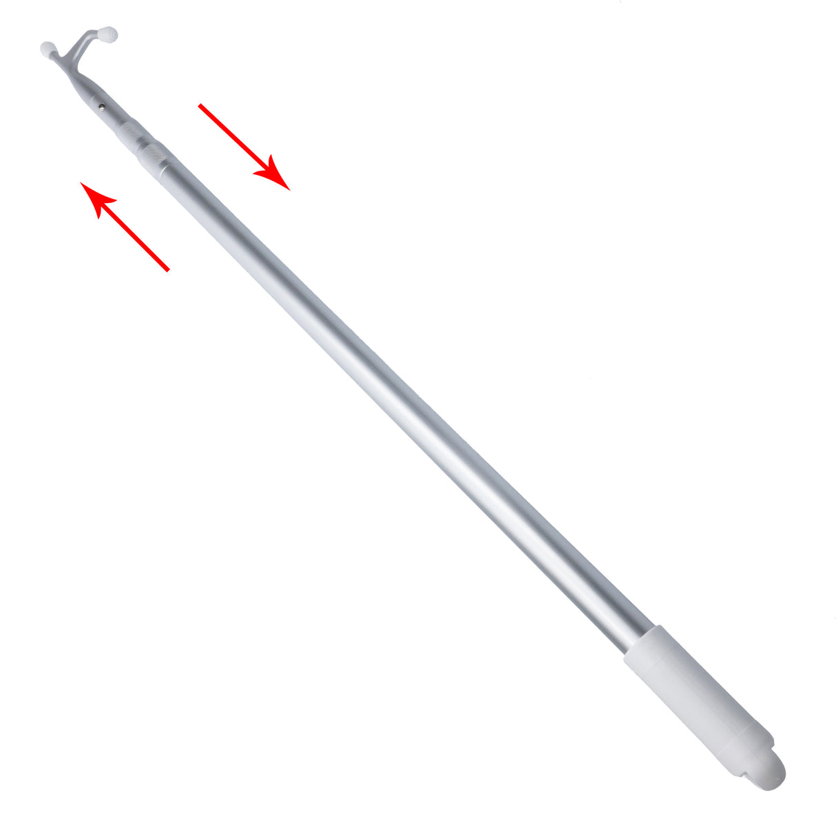 Bootshaken teleskopierbarer XL 106-244 cm stabiler Aluminium-Spitze