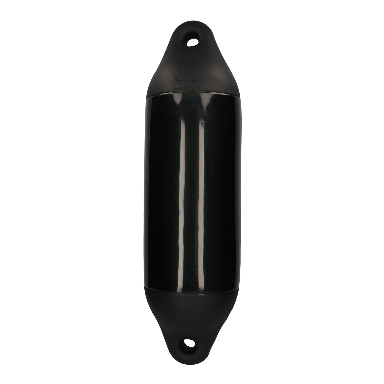 Fender Performance Fender 10 x 40 cm Schwarz, UV-beständiger PVC Fender mit stoßfester Konstruktion - 10 x 40 cm - 23 x 85 cm blau, weiss, schwarz (Optional mit Ersatzventil)