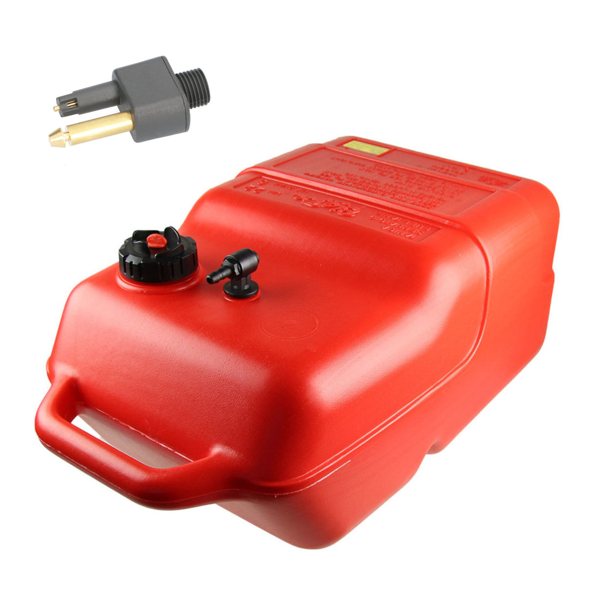 Big Joe 22-liter fuel tank for Mercury/Mariner outboards, HDPE with safety lock, including connection adapter - (optional with hose)