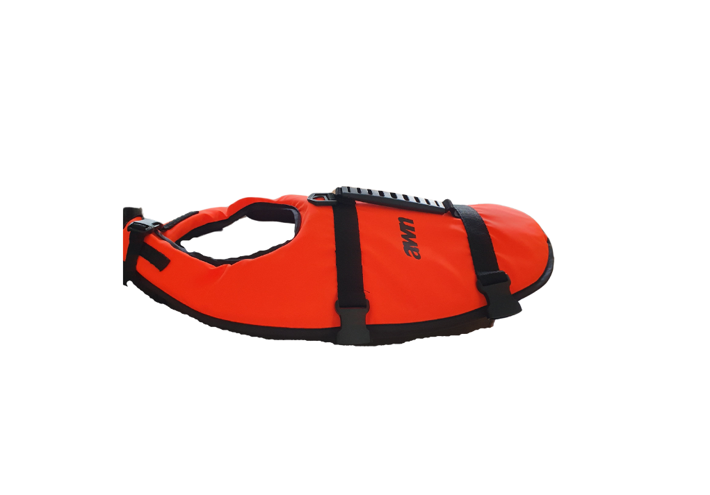 awn PawSaver Rettungsweste für Hunde, hohe Sichtbarkeit, sichere Schwimmhilfe mit robustem Griff -