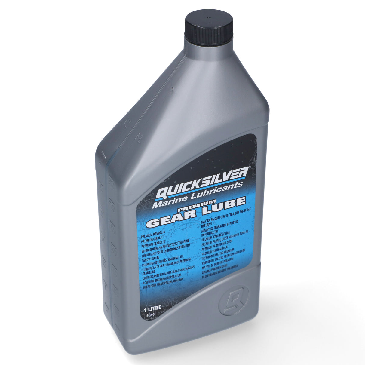 Quicksilver Getriebeöl Premium 1L, Getriebeschmiermittel, Hervorragender Korrosionsschutz