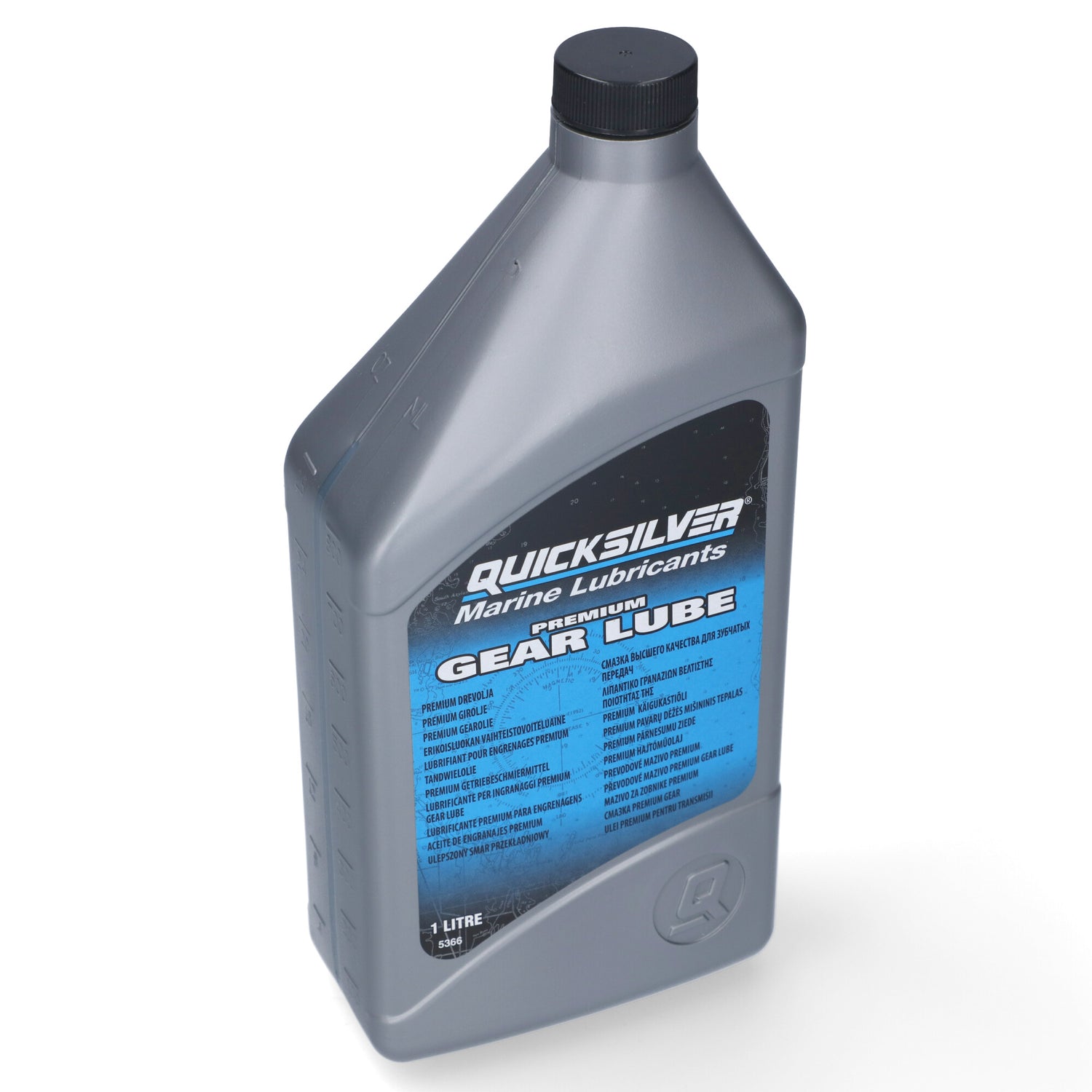 Quicksilver Getriebeöl Premium 1L, Getriebeschmiermittel, Hervorragender Korrosionsschutz