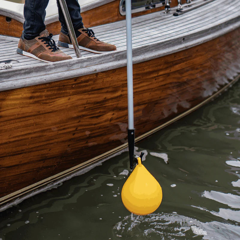 awn Bootshaken teleskopierbar 120-220 cm, Bootsstange, robuste Arretierung und leichte Bauweise