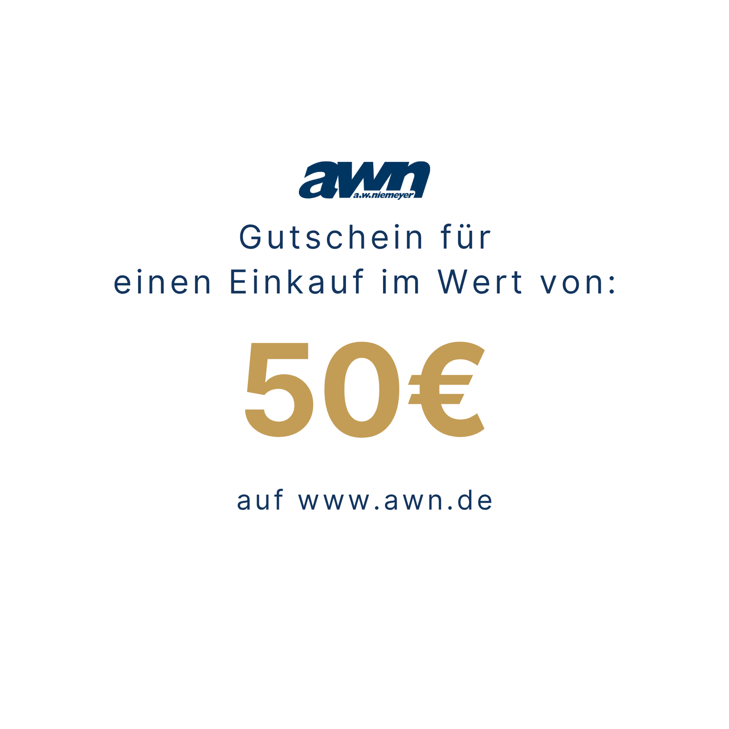 awn Geschenkgutschein