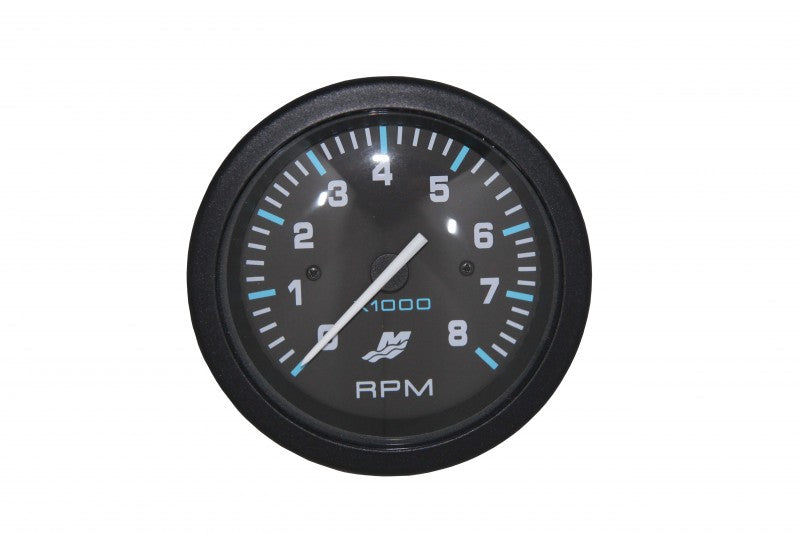 Mercury Drehzahlmesser 0-8000 U/min für Außenbordmotoren, Tachometer, Original Ersatzteil mit Einbauanleitung