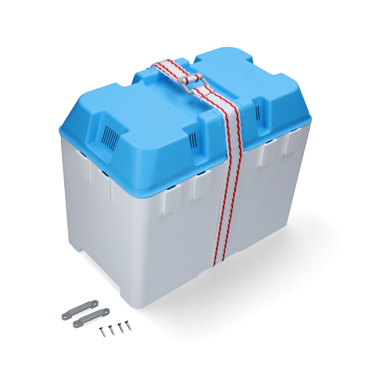Batteriebox oder Halterung Auswahl, robustes Gehäuse, vielseitig einsetzbar - (Optional mit Gurt, Befestigung)