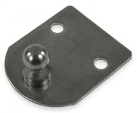 Befestigungsplatte für Gasdruckfeder 48 x 58 mm