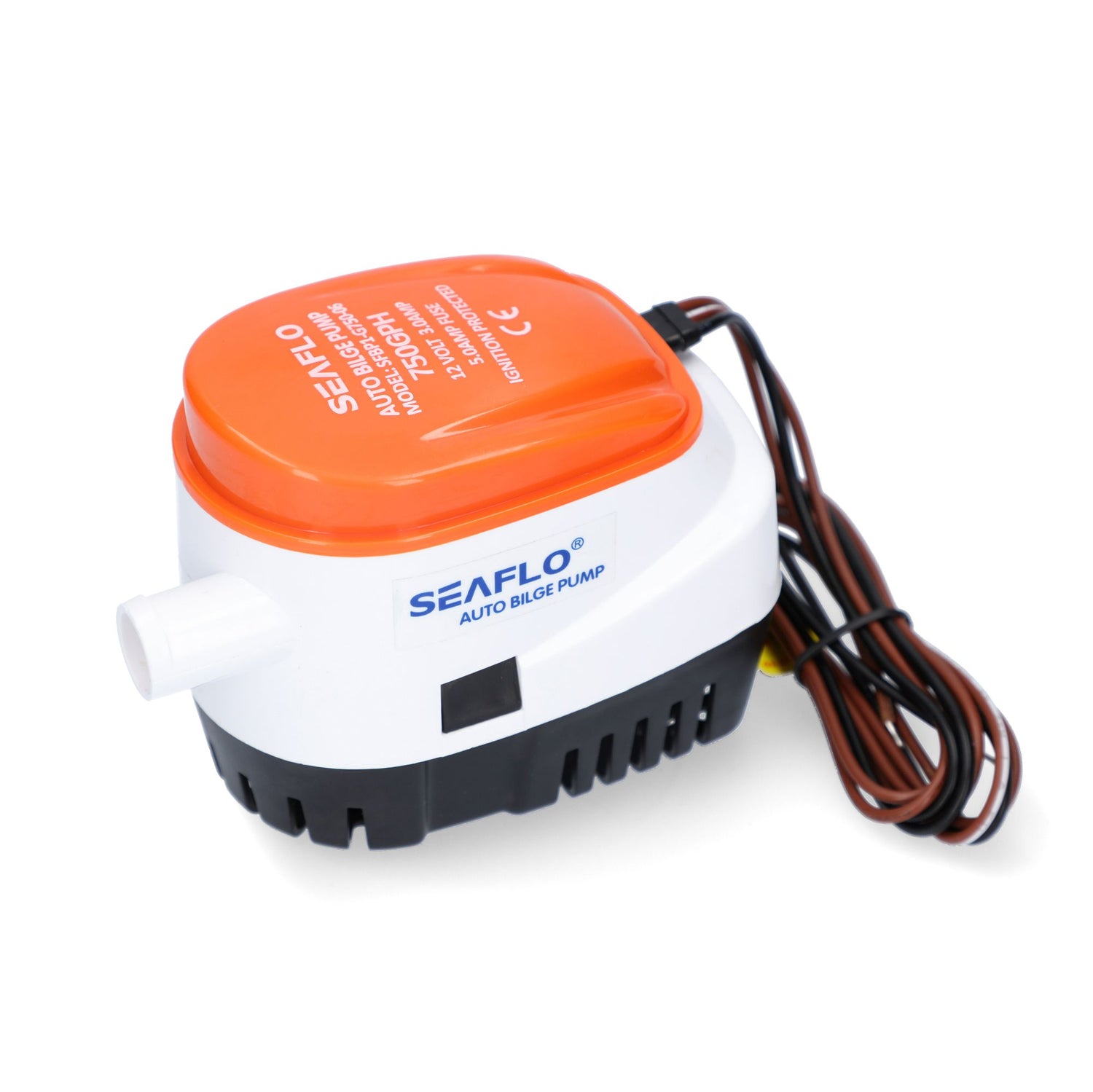 SEAFLO® Automatik Bilgepumpe Sahara - Zuverlässige Entwässerung, wartungsfreies Pumpensystem, ideal für Boote -