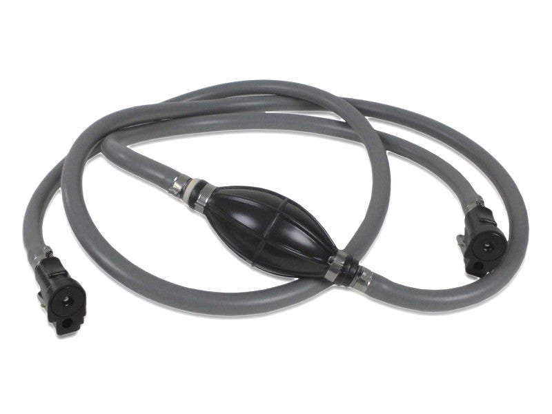 Fuel hose 2m with pump ball, petrol hose, Johnson/Evinrude connections on both sides, not suitable for E10