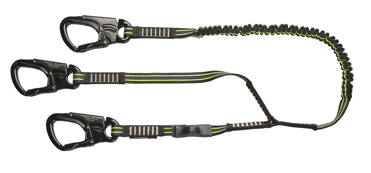Lifeline 3050-ESL3, length: 2 m, 3 snap hooks, elastic