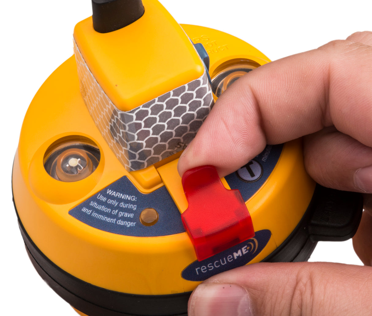 OceanSignal rescueME EPIRB1, kompakte EPIRB mit intergr. 66-Kanal-GPS-Empfänger (Cat. II)