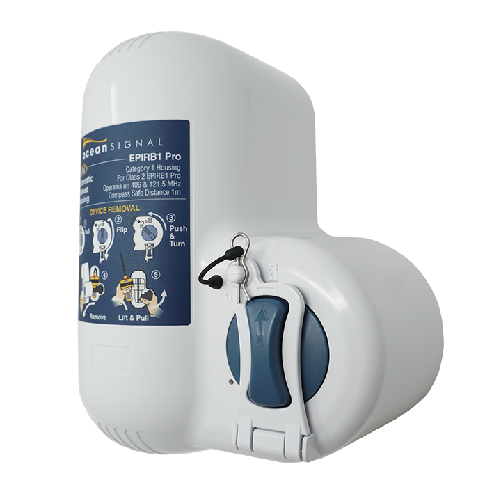 OceanSignal rescueME EPIRB1 PRO, inkl. Gehäuse und HRU nach SOLAS Vorschriften (Cat. I)