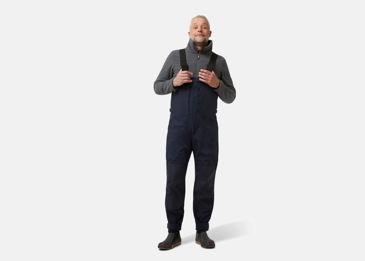 Herren Bergen II Segelhose Navy, wasserdicht 15.000 mm, atmungsaktive Segelhose, extraweite Passform - S – XL
