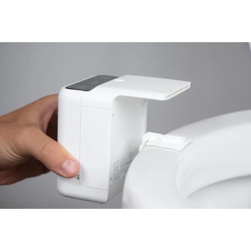 Universalhalterung für AirCube Toiletten, Halterung speziell für Designer-WC, haftet zuverlässig mit Klebestreifen