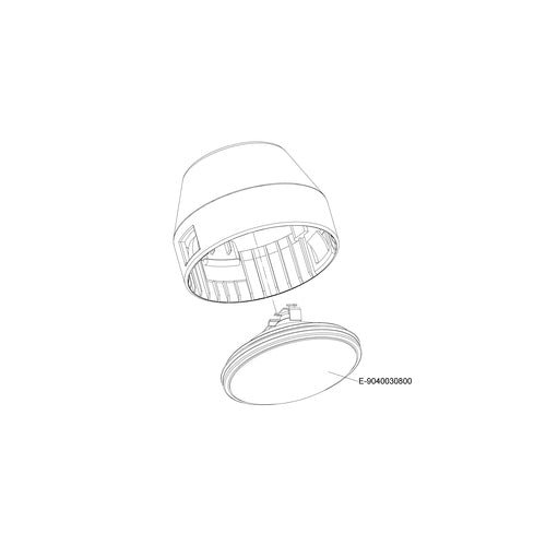 Aqua Signal Deckstrahler Weiß 24V 50W, Außenleuchte stoßfest rostfrei, seewasserfest IP67